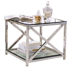 Beistelltisch STAMFORD silber