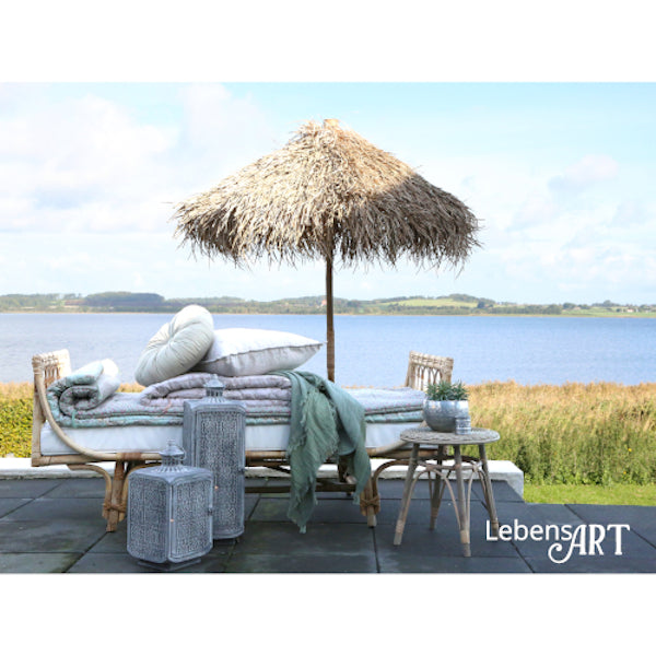 Daybed Rattan Natur Auflage