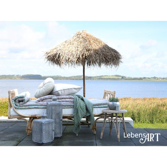 Daybed Rattan Natur Auflage
