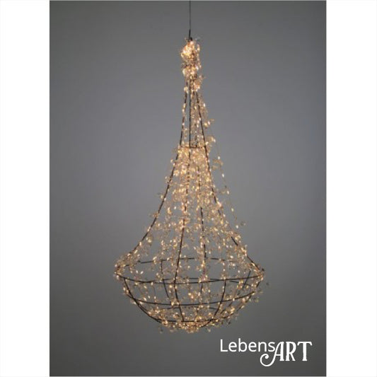 Kristall-Leuchter mit 960 LED