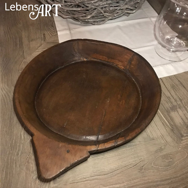 Tablett aus Teakholz