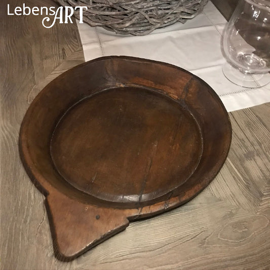 Tablett aus Teakholz
