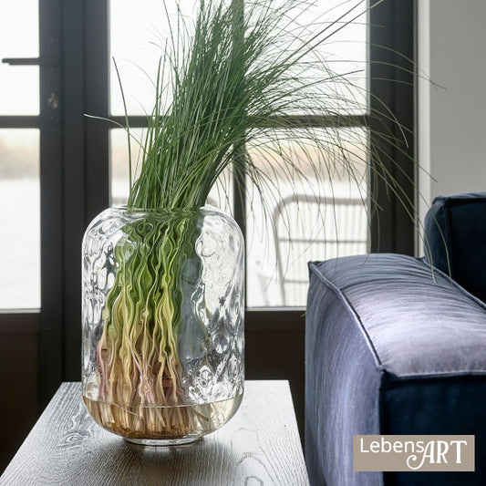 RM Windlicht Vase Optik Square L