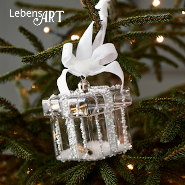 Beads Present Ornament Silver