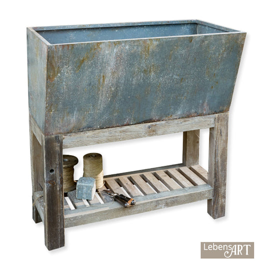 Becken BANNOCK aus Eisen im Antik-Look #19147