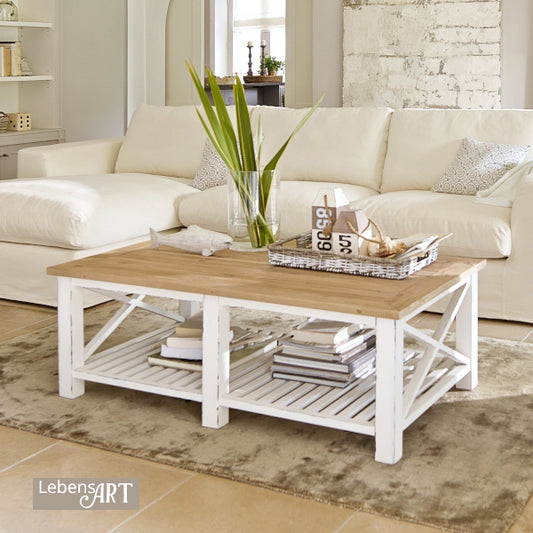 Couchtisch MEDFIELD Gestell weiss #13123