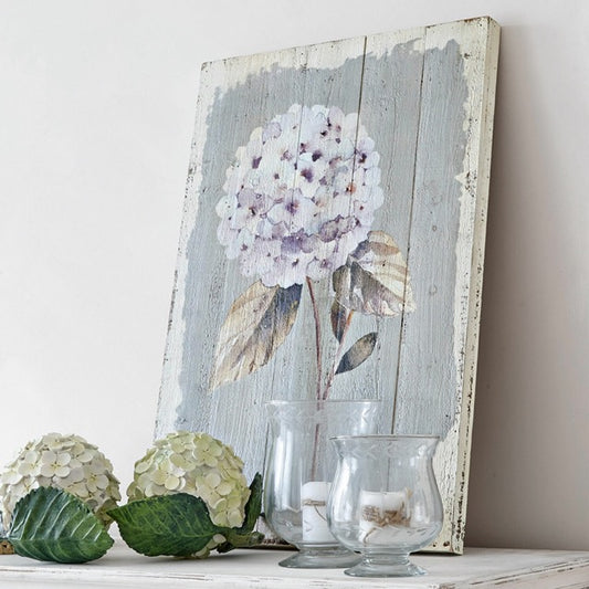 Deko-Board ISLE Vintage Hortensienprint blau #16177
