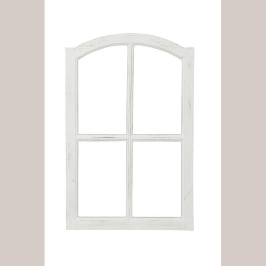 Deko-Fenster nostalgisch Sprossenfenster antikweiß S #410530077101