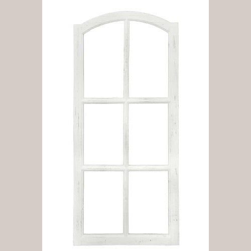 Deko-Fenster Sprossen antikweiss Größe-L #410530112101