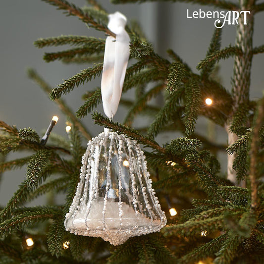 Glitter & Beads Christmas Bell