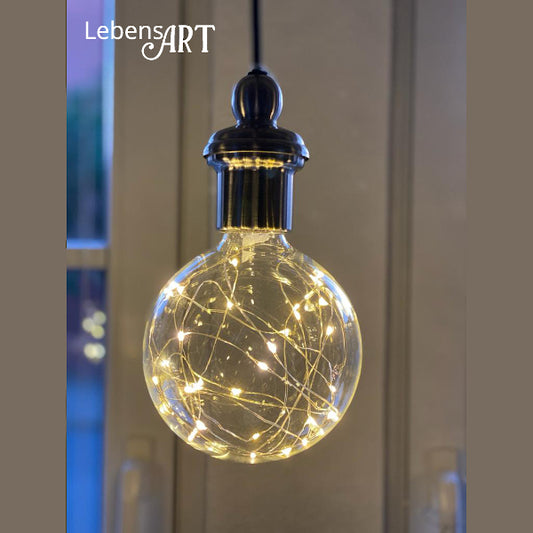 Glühbirne LED-Lichterkette Kugel E27
