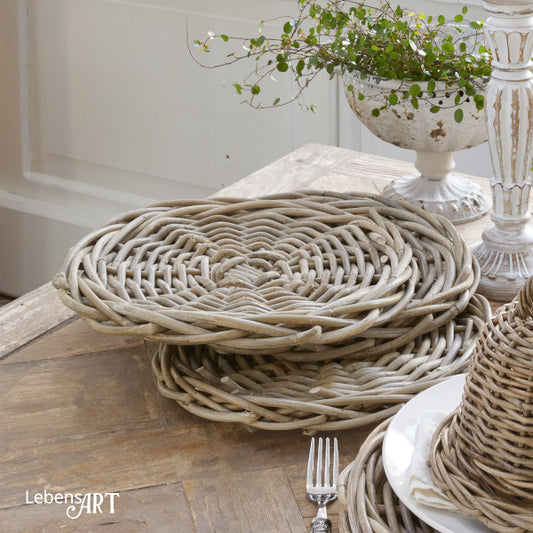 Platzteller 2erSet BLAND Rattan handgeflochten #16505