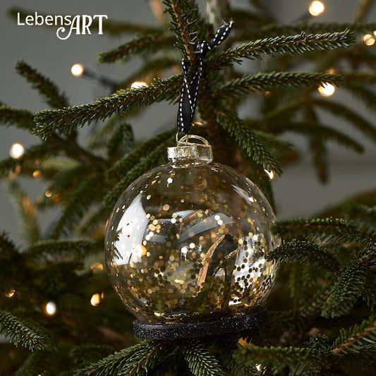 Sparkling Pump Ornament Kugel