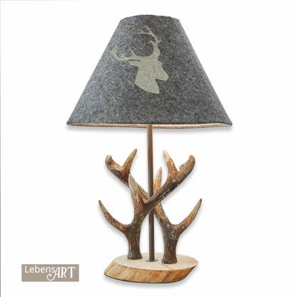 Tischlampe Lodge Geweih