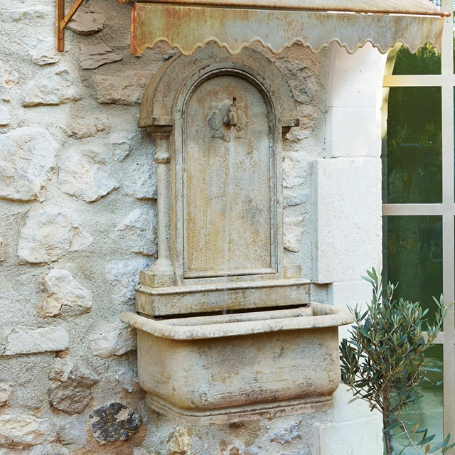 Wandbrunnen IVERA Antik-Design Eisen #19144